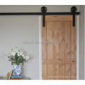 Rally Concepts 6FT Modern Sliding Barn Door Closet Hardware Track System Unit for Single Wooden Door